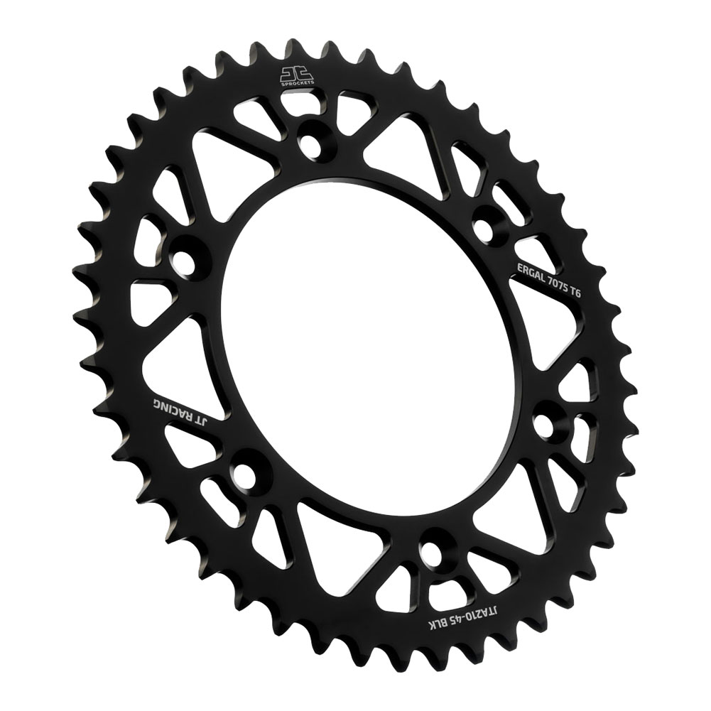 Jt Rear Racelite Sprocket Alum T Black For Ktm Jta Blk For