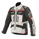 Alpinestars Andes Pro Tech-Air Street Drystar Jacket Light Grey/Black/Dark Grey/Red
