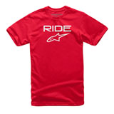 Alpinestars Youth Ride 2.0 T-Shirt Red