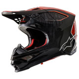 Alpinestars Supertech M10 Alloy MIPS Helmet Black/Orange/Red