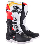 Alpinestars Tech 3 Boots Black/White/Red/Flo Yellow