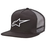 Alpinestars Corp Snapback Trucker Hat Black