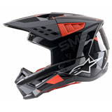 Alpinestars Supertech M5 Rover Helmet Anthracite/Red Fluo/Grey Camo