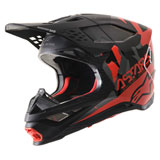 Alpinestars Supertech M8 Echo MIPS Helmet Black/Red/Grey