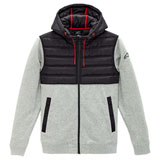 Alpinestars Bestie Quilted Hybrid Zip-Up Fleece Jacket Grey Heather