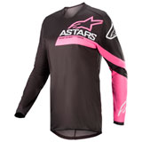 Alpinestars Women's Stella Fluid Chaser Jersey Black/Pink Fluo