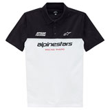 Alpinestars Paddock Polo Shirt White/Black