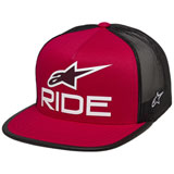 Alpinestars Ride 4.0 Trucker Hat Red/Black/White