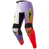 Alpinestars Fluid Lucent Pant White/Neon Red/Yellow Fluo