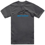 Alpinestars Always 2.0 T-Shirt Charcoal/Black/Blue