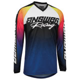 Answer Racing Syncron Prism Jersey Reflex Blue/Air Pink