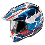Arai XD4 Motorcycle Helmet Depart White/Blue