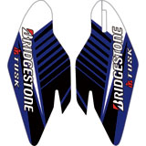 Attack Graphics Turbine Lower Fork Guard Decal Blue
