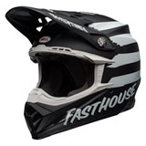 Bell Moto-9 Fasthouse Signia MIPS Helmet Matte Black/White