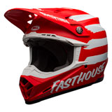 Bell Moto-9 FH Signia MIPS Helmet Matte Red/White
