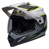 Bell MX-9 Adventure Dalton MIPS Helmet White/Hi-Viz Yellow
