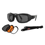 Bobster Sport and Street II Convertible Sunglasses Black