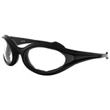 Bobster Foamerz Sunglasses Black Frame/Clear Lens