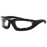 Bobster Foamerz 2 Sunglasses Black Frame/Clear Lens