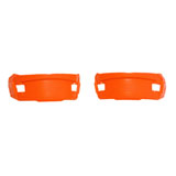 Cycra Stadium Number Plate Fork Protector Pads Orange