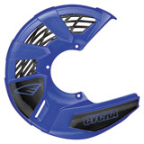 Cycra Tri-Flow Front Disc Cover Yamaha Blue