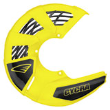 Cycra Tri-Flow Front Disc Cover Yellow