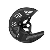 Cycra Tri-Flow Front Disc Cover with Mounting Kit Black