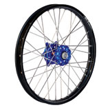 Dubya Complete Front Wheel Kit with Talon Billet Hub & DID Dirtstar STX Wheel Black Rim/Blue Hub