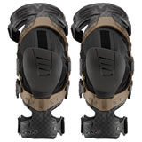 EVS Axis Pro Knee Brace Pair Black/Copper