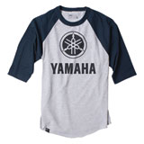 Factory Effex Yamaha Baseball T-Shirt Grey/Black