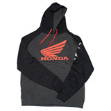 Factory Effex Honda Wing Hooded Pullover Sweatshirt Charcoal/Black