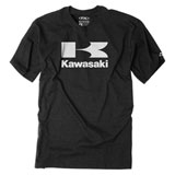 Factory Effex Kawasaki Flying K T-Shirt Heather Charcoal