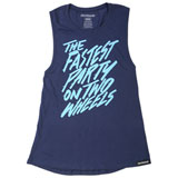 FastHouse Women's Fastest Party '22 Muscle Tank Navy