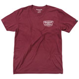 FastHouse Crest T-Shirt Maroon