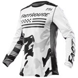FastHouse Grindhouse Riot Jersey White/Black