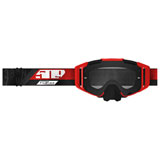 509 Sinister MX6 Fuzion Flow Goggles Red Mist Frame/Clear Lens