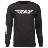 Fly Racing Corporate Long Sleeve T-Shirt Black