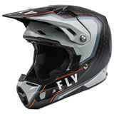 Fly Racing Formula Carbon Axon Helmet Black/Grey/Orange