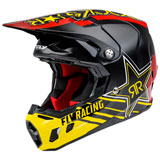 Fly Racing Formula CC Rockstar Helmet 2021 Black/Red/Yellow