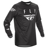 Fly Racing Universal Jersey Black/White