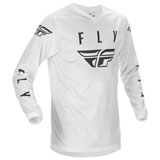 Fly Racing Universal Jersey White/Black