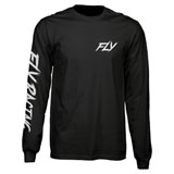 Fly Racing Fusion Long Sleeve T-Shirt Black