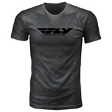 Fly Racing Corporate T-Shirt 2022 Black Onyx Heather