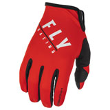 Fly Racing Windproof Lite Gloves Black/Red