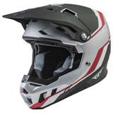 Fly Racing Formula CC Driver Helmet Silver/Red/White