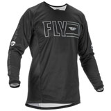 Fly Racing Kinetic Fuel Jersey Black/White