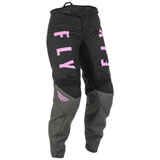 Fly Racing Women's F-16 Pants Grey/Black/Pink