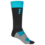 Fly Racing Thick MX Pro Socks Blue/Black