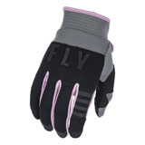 Fly Racing Girl's Youth F-16 Gloves Grey/Black/Pink