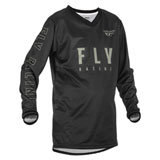 Fly Racing Youth F-16 Jersey 2022 Black/Grey